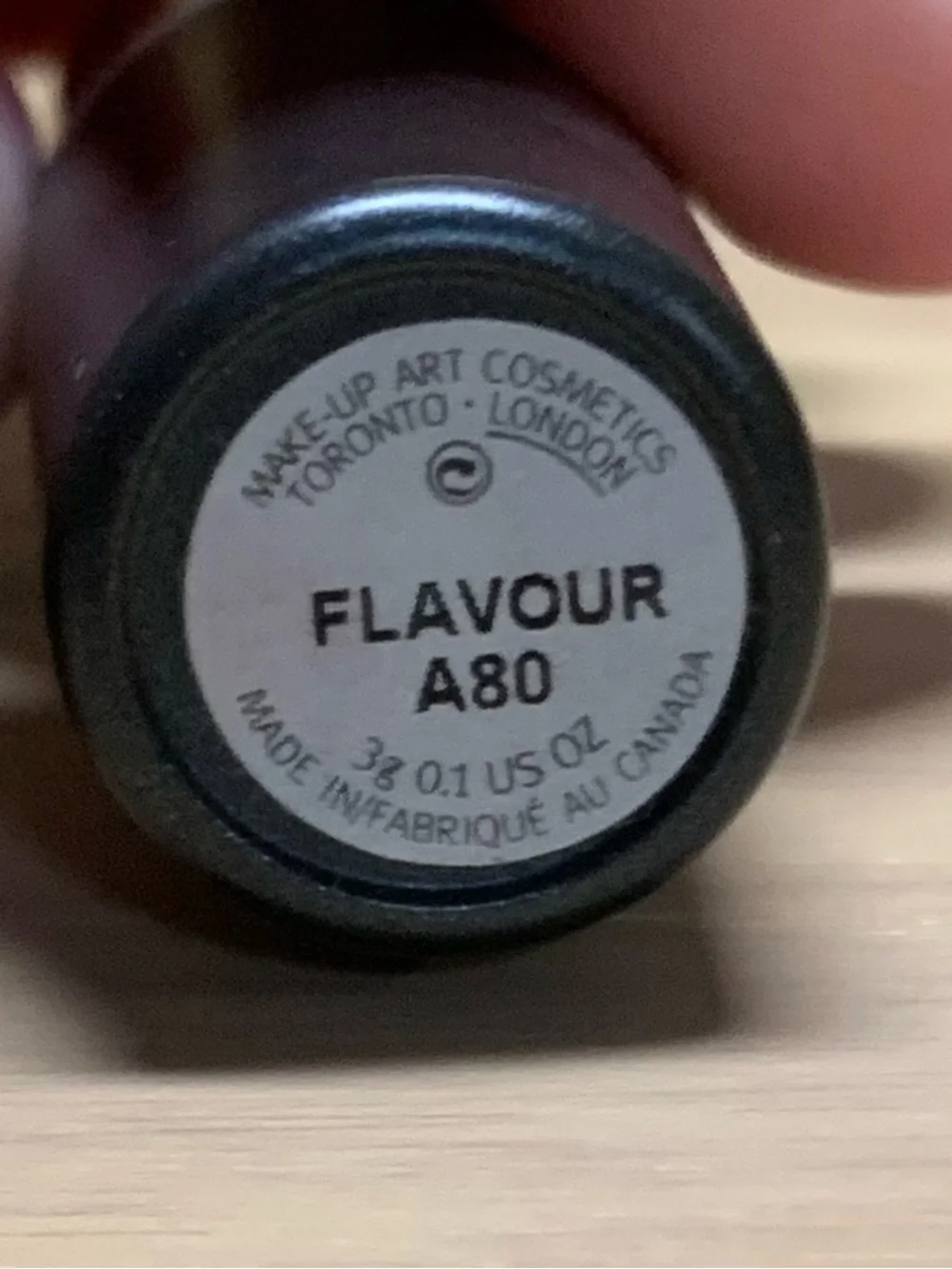 MAC Cosmetics FLAVOUR  Lipstick Rare!